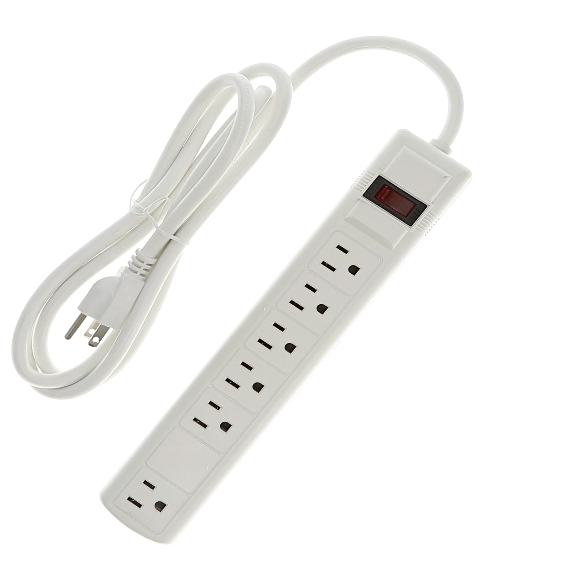 6-Outlet Perpendicular Power Strip 90j 6-Outlet Perpendicular Power Strip 90j